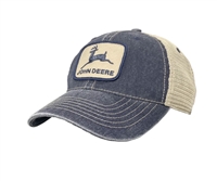 John Deere Logo Hat, Denim Mesh