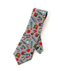 Oliver Logo Necktie, Gray