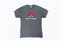 Massey Ferguson Logo T-Shirt, Gray