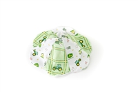 Sun Hat displaying John Deere Tractors and Logos, NB-6 Month, Green and White