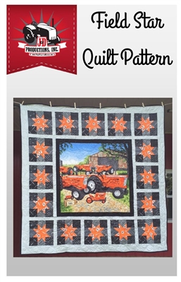 Allis Chalmers Field Star Quilt Pattern (Throw Size)