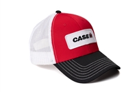 CaseIH Logo Hat, Red with White Mesh Back
