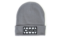 Case Tire Tread Logo Hat, Gray Knit