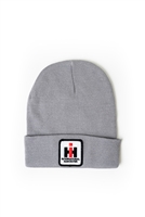 International Harvester Logo Hat, Gray Knit