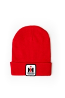 International Harvester Logo Hat, Red Knit