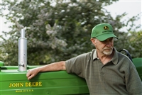 John Deere Hat, Solid Green
