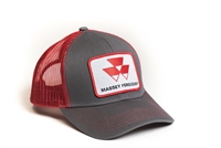 Massey Ferguson Hat, Gray with Mesh Back