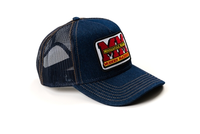 Minneapolis Moline Logo Hat, Denim Mesh