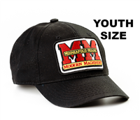 YOUTH-size Minneapolis Moline Hat, solid black