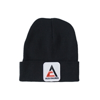 Allis Chalmers Knit Hat, new style logo, black