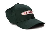 Oliver Logo Hat, Solid Green, Oval Oliver Logo