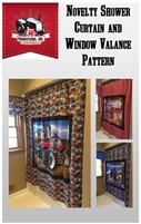 Shower Curtain and Window Valance Pattern