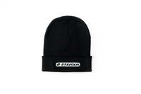 Steiger Logo Hat, Black Knit