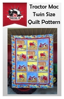 Tractor Mac Twin Size Quilt Pattern