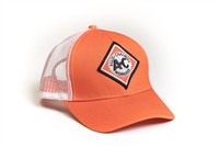Vintage AC Hat, Orange with Mesh Back