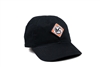 Toddler-Size Allis Chalmers Hat, Vintage Logo, Solid Black