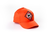 YOUTH-size Allis Chalmers Hat, Vintage Logo, Solid Orange