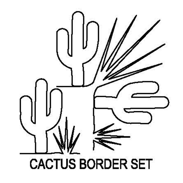 Cactus Border Set