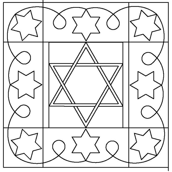 Star of David Basket