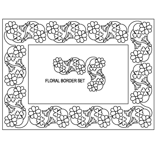 Floral Border Set