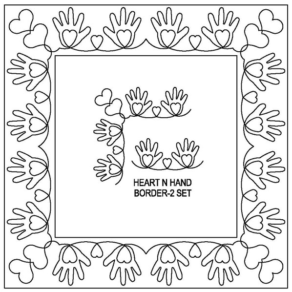 Heart N Hand Border-2 Set