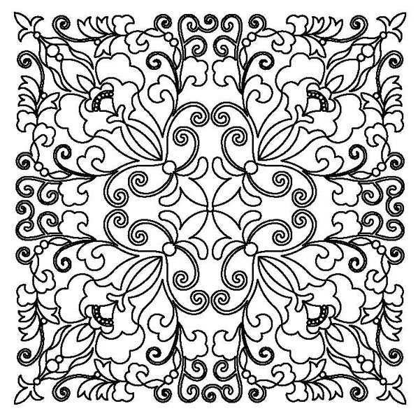 Block Design-10A Pillow