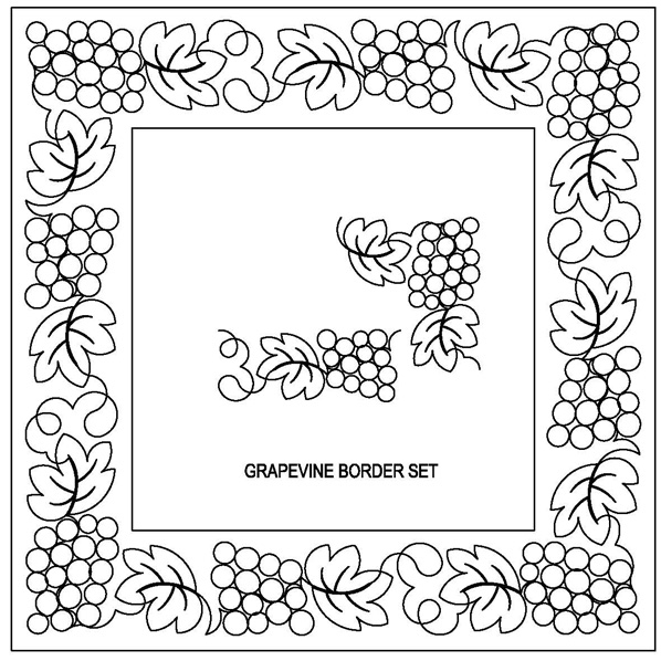 Grapevine Border Set