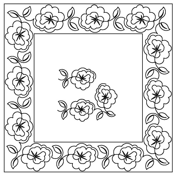 Pansy Border Set