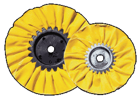 10" Yellow Buffing Wheel by Keystone