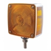 Square Double Face Turn Signal Light - Single Stud