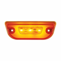11 LED "GLOâ€ Cab Light For Peterbilt 579 & Kenworth T680 - Amber LED/ Amber Lens