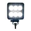 6 High Power LED Square Work Light