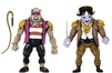 NECA Turtles in Time - Pirate Bebop and Pirate Rocksteady Action Figures