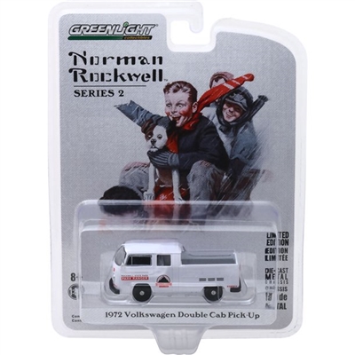 Greenlight Norman Rockwell Series 2 - 1972 Volkswagen Double Cab Pick Up