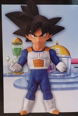 Dragonball Z World Collectible Figure Extra Costume Vol. 1 Series - Goku Saiyan Armor