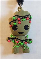 Monogram Marvel Holiday Collection 3D Bag Clip - Groot
