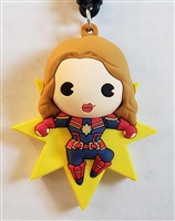 Monogram Marvel Holiday Collection 3D Bag Clip - Captain Marvel