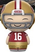 Funko NFL Mini Dorbz Historical Player Series - San Francisco- Joe Montana