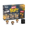 Funko Bitty POP! The Lord of the Rings Mini Figures - Samwise, Pippin, Merry + Mystery Figure