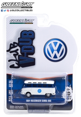 Greenlight Club Vee-Dub Series 12 - 1964 Volkswagen Samba Bus - Pan Am Airways