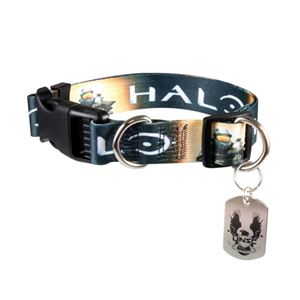 Halo Master Chief Adjustable Nylon Dog Collar (Medium)