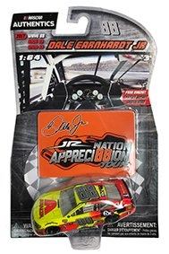 2017- NASCAR Authentics Dale Earnhardt Jr. #88 Diecast Racecar