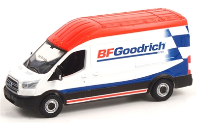 Greenlight Collectibles Route Runners Series 4 - 2017 Ford Transit LWB High Roof (BF Goodrich)