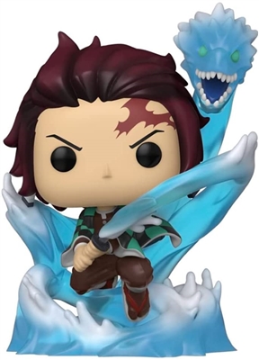 Funko POP! Animation: Demon Slayer - Tanjiro with Dragon [Glows in the Dark] Exclusive