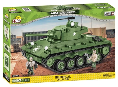 Cobi m24 Chaffee Tank 2543