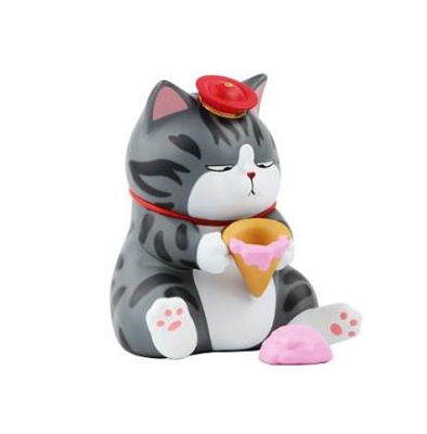 52Toys Wuhuang Daily Life Series 3 Vinyl Figure - Cat with Ice Cream