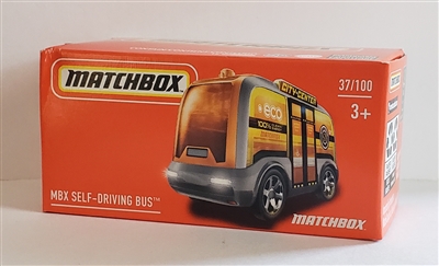 2022 Matchbox Power Grabs - MBX Self Driving Bus  (37/100)