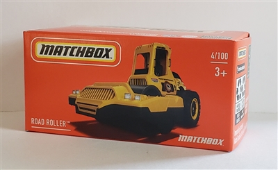 2022 Matchbox Power Grabs - Road Roller  (4/100)