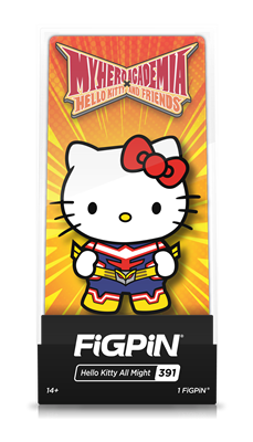 Figpin - Hello Kitty All Might (My Hero Academia) - Collectible Enamel Pin