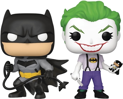 Funko POP! Heroes - White Knight Batman & White Knight The Joker  (2021 SDCC PX Exclusive)